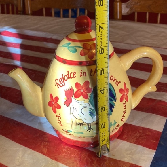 Rejoice in the Lord Teapot - Picture 4 of 6